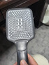 【全面升級】增壓花灑噴頭防堵手持淋浴增壓蓮蓬沐浴方形大面板M 【多檔調(diào)節(jié)】方形增壓花灑 送1.5米防爆管+支架 曬單實拍圖