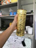 言易【七夕情人節(jié)禮物】高檔銀杯子999足銀內(nèi)膽銀水杯銀茶杯銀保溫杯 金色【999足銀內(nèi)膽+檢測(cè)證書】 曬單實(shí)拍圖