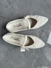 斯凱奇（Skechers）女鞋夏季舒適透氣時尚單鞋淺口休閑鞋百搭瑪麗珍平底鞋159098 曬單實拍圖