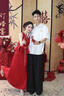枝己新中式秀禾服新娘2025新款結(jié)婚禮服訂婚衣服女回門(mén)出閣服敬酒服 HF058(贈(zèng)隨機(jī)腰帶1條) S 曬單實(shí)拍圖