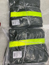 樂優(yōu)佰易 長款風衣連體式雨衣 軍綠色 成人男女反光款防水防汛雨披建筑 曬單實拍圖