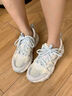 斐樂(lè)（FILA）官方貓爪6代女鞋復(fù)古運(yùn)動(dòng)鞋2025夏季新款舒適厚底鞋休閑鞋 雪白/太空銀-SS 37.5 曬單實(shí)拍圖
