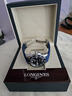 【二手99新】浪琴（LONGINES）康卡斯系列男表運(yùn)動(dòng)系列自動(dòng)機(jī)械男士腕表二手奢侈品腕表 L3.742.4.96.6 藍(lán)盤膠帶 新機(jī)芯 曬單實(shí)拍圖