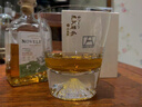 日式富士山杯威士忌酒杯水晶玻璃杯江戶硝子禮盒雪山杯日本洋酒杯 富士山杯寬款原木盒六只 曬單實(shí)拍圖