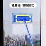 世家平板拖把32CM 128CM可伸縮拖把桿2布家用夾布干濕兩用地拖墩布 曬單實拍圖