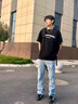 ZLZP貝殼頭經(jīng)典板鞋男夏季情侶莆田厚底增高透氣防滑百搭休閑運(yùn)動(dòng)鞋潮 三杠-黑白金 42 曬單實(shí)拍圖