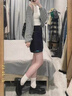 SNYDER WEAR2025針織開(kāi)衫秋季薄款外套小個(gè)子顯瘦針織衫韓版百搭鏤空上衣罩衫 白色 常規(guī) S 建議80-95斤 曬單實(shí)拍圖