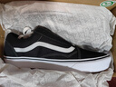 VANS范斯官方 升級款ComfyCush Old Skool舒舒服服運動(dòng)鞋低幫 黑色 44 曬單實(shí)拍圖