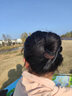 兩世歡超能抓大號密齒梳抓夾女2025新款發(fā)夾后腦勺安全鯊魚夾子盤發(fā)頭飾 黑色 曬單實拍圖