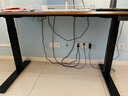 愛特屋沐風實木電動升降桌家用電腦桌書桌站立式工作臺辦公學習桌電競桌 AR2雙電機【胡桃色實木桌面】 1.4米 送貨入戶整桌送安裝 曬單實拍圖