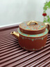 薈云軒朱泥紫砂井欄壺敦煌文創(chuàng)鎏金茶壺單壺中式功夫茶具泡茶壺 朱泥紫砂鎏金敦煌寶相_井欄壺 150ml 曬單實拍圖