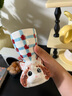 CONGSTUDIO限定手作可愛(ài)貓咪手工陶瓷杯酒杯咖啡杯創(chuàng)意卡通少女生日禮物 編織「奶芙」 曬單實(shí)拍圖
