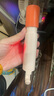 奧克斯便攜家用 迷你手電筒 強(qiáng)光超亮充電耐用小型led兒童專用橙 曬單實(shí)拍圖