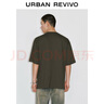UR2025春季新款男裝潮流街頭休閑印花棉質(zhì)短袖T恤UMV450050 曬單實(shí)拍圖