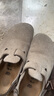 BIRKENSTOCK勃肯德國進口新品男女款牛皮絨面革Tokio包頭系踝拖鞋 沙色窄版1028323 36 曬單實拍圖
