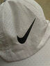 NBA VIBE-NIKE男女帽子防曬情侶運動帽遮陽帽戶外棒球棒球帽遮陽透氣新款 耐克白色NK小勾速干網孔 卡扣調節(jié)大小52-63cm 曬單實拍圖