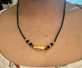 中國黃金（CHINA GOLD）黃金九眼天珠項(xiàng)鏈女男款足金轉(zhuǎn)運(yùn)珠瑪瑙吊墜情人節(jié)生日禮物送女友 今/次日達(dá)*九眼天珠【黑瑪瑙金珠】0.92g 曬單實(shí)拍圖