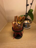 茯見(jiàn)肉桂生財擺件客廳桌面玄關(guān)擺件裝飾品手工diy無(wú)火香薰擺件 DIY粉色招財納福材料+10ml精油 曬單實(shí)拍圖