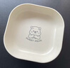 云勉餐桌垃圾盤(pán)碟吐骨碟家用骨碟創(chuàng  )意塑料菜碟小碟子帶底座骨頭碟 輕奢ins可愛(ài)小熊【主圖款帶銀邊 加厚【10個(gè)裝】 曬單實(shí)拍圖