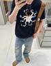 H8麂皮牛皮樂福鞋復(fù)古豆豆鞋棕色2025新款德比鞋一腳蹬通勤皮鞋 棕色 42 曬單實拍圖