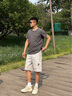 回力男鞋夏季新款洞洞涼鞋2025男士厚底休閑上班鞋軟底鏤空涉水溯溪鞋 米/綠 42 曬單實(shí)拍圖