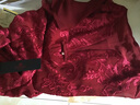 喬萬尼商場同款新款夏季氣質(zhì)禮服裙優(yōu)雅真絲連衣裙女士中長款EN2E565 紅色 L 曬單實拍圖