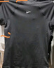 耐克(NIKE)春夏女短袖T恤 速干透氣 運(yùn)動(dòng)休閑 緊身衣FV7843-010 黑S 曬單實(shí)拍圖