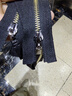長(cháng)科5號金屬銅拉鏈外套衣服羽絨服長(cháng)款開(kāi)尾黑色拉鎖條包包拉鏈頭配件 真銅 黑色80cm 1條 曬單實(shí)拍圖