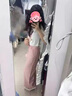 婳如嫣抗皺天絲亞麻九分闊腿褲女2025夏季薄款新款松緊高腰休閑直筒褲子 黃色 L 【106-115斤】 曬單實拍圖