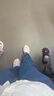 斯凱奇（Skechers）洞洞鞋女士夏季厚底泡泡鞋沙灘鞋涼鞋舒適透氣耐磨舒適拖鞋111671 曬單實(shí)拍圖