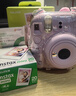 富士（FUJIFILM）instax mini12一次成像相機 立拍立得一次成像相機拍立得相機 Mini12 淺櫻粉 標配+20相紙 曬單實(shí)拍圖