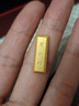周大福 大福金條黃金金幣金條(工費(fèi)0)約10.03g IF1754七夕禮物 曬單實(shí)拍圖