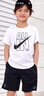 NIKE3BRAND 耐克童裝純棉【短袖T恤+短褲2件套】夏季兒童運動套裝 曬單實拍圖