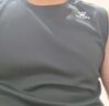 卡爾美（KELME）運(yùn)動(dòng)背心男夏季新款籃球訓(xùn)練服跑步健身無袖速干T恤 瑪瑙黑  3XL  曬單實(shí)拍圖