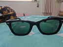 雷朋（RayBan）徒步旅行者男女款太陽(yáng)鏡方形鏡框眼鏡顯臉小修顏墨鏡0RB2140F 曬單實(shí)拍圖