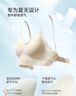 幸棉（LUCKMEEY）外擴U背漫畫胸內衣女顯胸大美背一體文胸無鋼圈胸罩夏季露背 曬單實拍圖