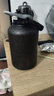 恩爾美（nRMEi）保溫保冷杯大容量316L不銹鋼男噸桶噸戶(hù)外茶水分離2000ml大肚水壺 黑色2000ML【冷熱雙保+鈦內膽】 曬單實(shí)拍圖