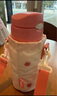 膳魔師（THERMOS）兒童保溫杯316L不銹鋼4蓋杯套吸管直飲杯功能便攜學生大水壺TCKP 曬單實拍圖