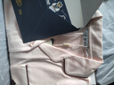 TEENIE WEENIE小熊棉刺繡睡衣女2025春秋季新款小翻領(lǐng)情侶家居服套裝 珍珠粉 M 曬單實(shí)拍圖