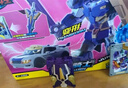 展高（JUMPGO）炫卡斗士23玩具炫藍閃電變形汽車機器人玩具男孩玩具生日兒童禮物 【裂變騎士】2種形態(tài)+卡牌武器 曬單實拍圖