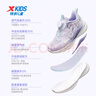 特步（XTEP）兒童小童氫風(fēng)5.0旋鈕扣透氣輕便跑鞋 淡紫色/雪青紫 29碼 曬單實(shí)拍圖