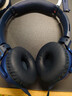 承策 適用SONY索尼MDR-XB550耳罩XB450 450AP xb650 BT頭戴式無線耳機(jī)套海綿套耳棉頭梁墊橫梁頭墊配件 藍(lán)色蛋白皮耳套一對【原配款】 曬單實(shí)拍圖