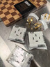 公牛（BULL）三相四線插頭工業(yè)大功率插座工廠空調(diào)電源面板440伏四孔插座86型 大功率3相4線25A插頭+25A插座 86型三相插頭插座暗裝四角4孔 曬單實(shí)拍圖