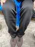 璽物保暖加絨褲子男冬季休閑寬松加厚褲子百搭休閑褲運(yùn)動(dòng)工裝褲 羊羔絨黑色直筒+羊羔絨黑色直筒 XL-建議110-130斤左右 曬單實(shí)拍圖