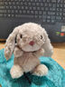JELLYCAT專(zhuān)柜正品jellycat兔子玩偶Yummy甜美兔毛絨玩具安撫公仔英國(guó)代購(gòu) 米色甜美兔（贈(zèng)防塵袋） 曬單實(shí)拍圖