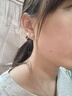 正品pt950鉑金耳釘女經(jīng)典四葉草莫桑鉆白金耳釘情人節(jié)送女友禮物 光面四葉草耳釘一對+精美禮盒 曬單實拍圖