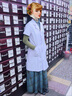 天使衛(wèi)士白大褂男女醫(yī)生工作服護(hù)士服實(shí)驗(yàn)服美容院紋繡師工衣定制 高端短袖女【立體 修身】 M 曬單實(shí)拍圖