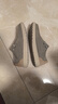 斯凱奇（Skechers）男鞋夏季商務(wù)休閑鞋季百搭時尚帆布鞋舒適復(fù)古一腳蹬66387 卡其色/KHK 41.5 曬單實(shí)拍圖