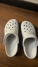 卡駱馳（crocs）檀健次同款洞洞鞋男女鞋涼拖拖鞋沙灘涼鞋 10001-1FT M8W10 曬單實(shí)拍圖