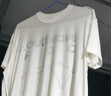 FPA運(yùn)動(dòng)涼感冰皮短袖寬松休閑情侶裝高級(jí)設(shè)計(jì)感白色半袖夏季男t恤 白色 S 曬單實(shí)拍圖